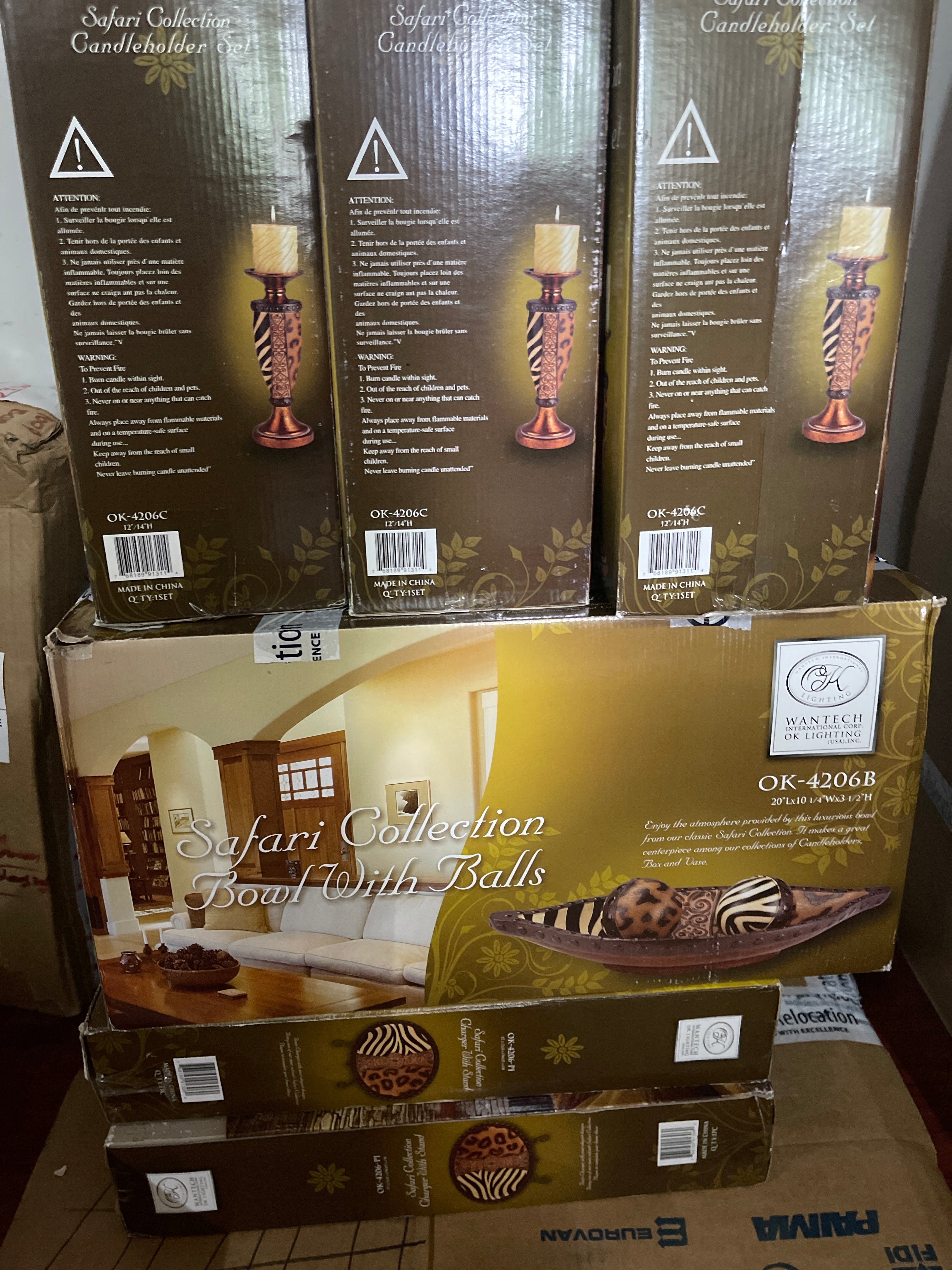 Safari collection bowl with Balls