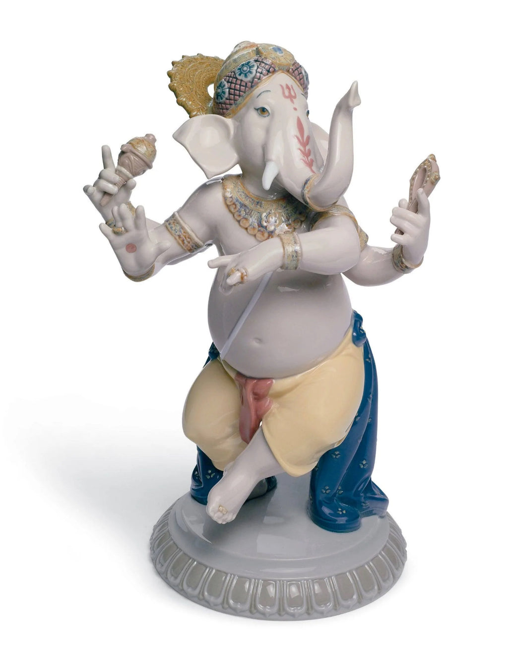 Lladro dancing Ganesha