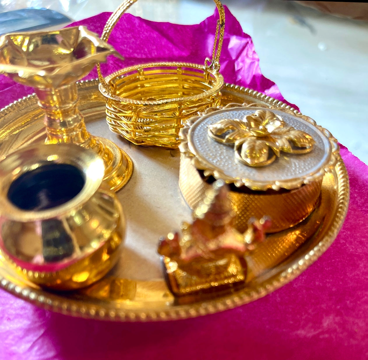 Diwali Pooja Arti gift set