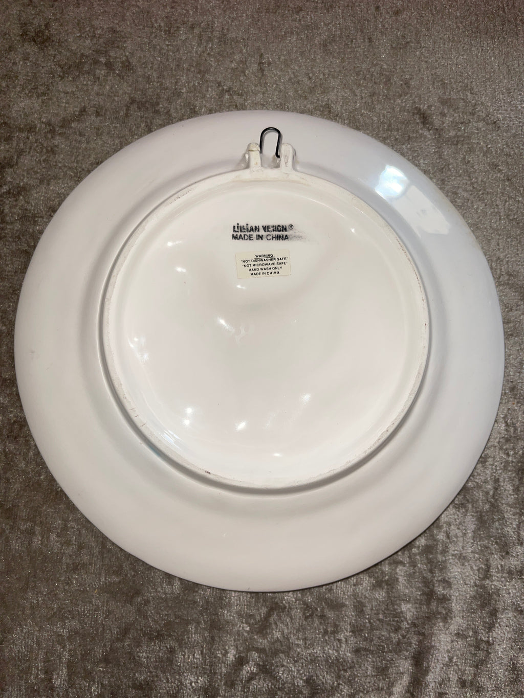 Lillian Vernon Rooster Plate