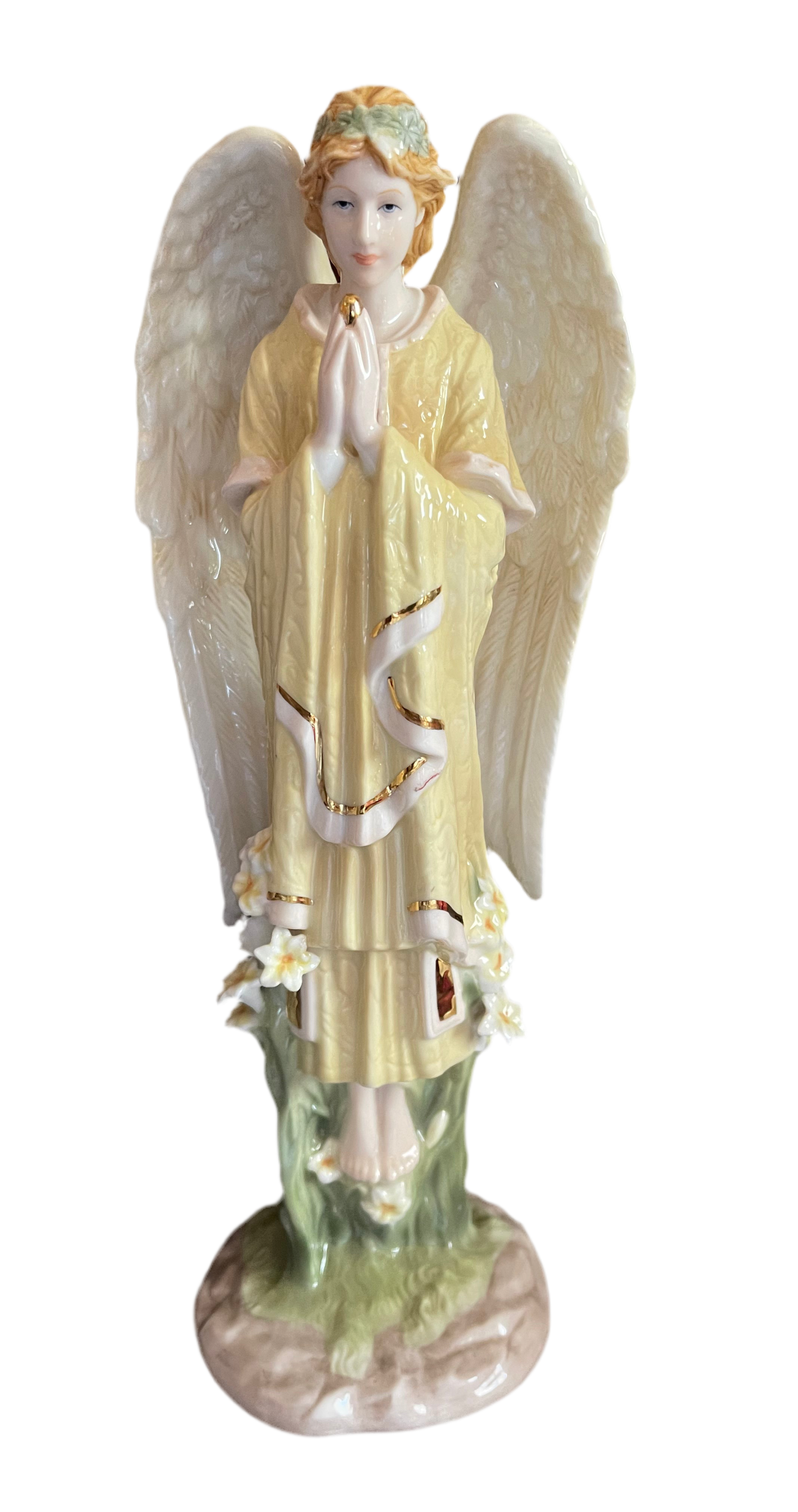 Angel porcelain sculpture