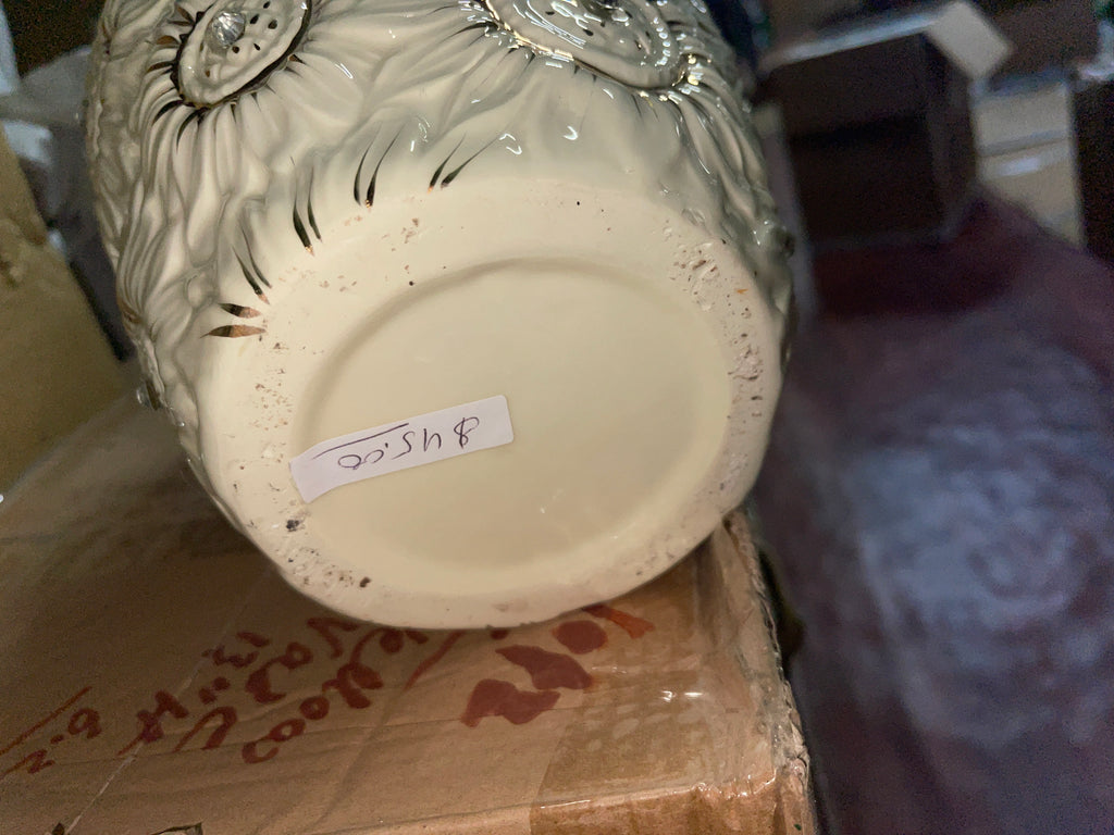 Sunflower ceramic Vase 12”