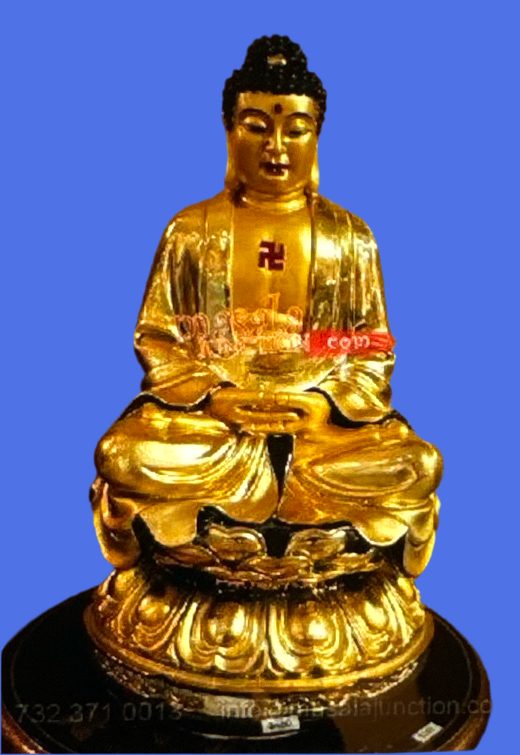 Large Buddha in gold very heavy 