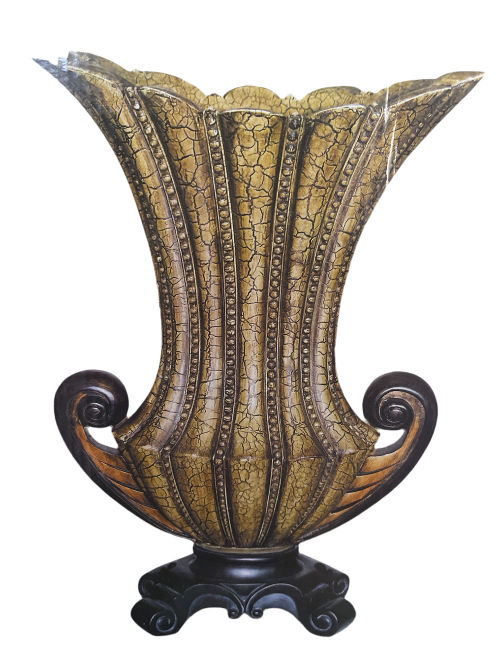 Mimic leather collection, flower Vase