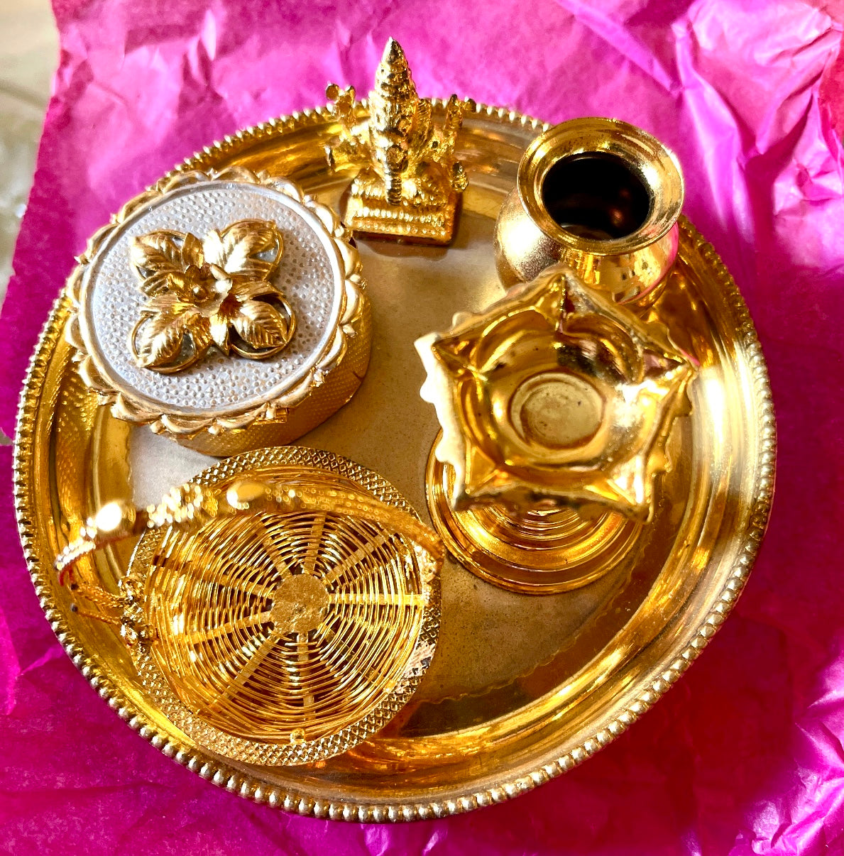 Diwali Pooja Arti gift set