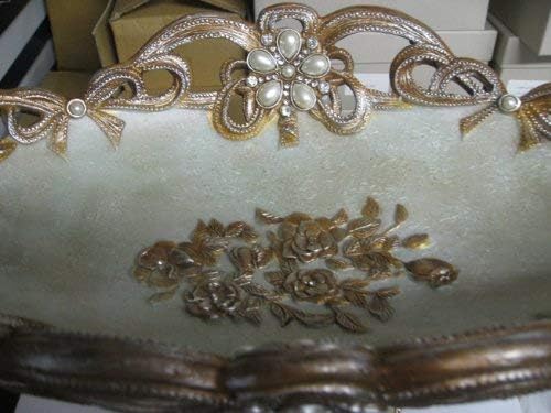 Vintage Decorative Fruit Bowl, Rose