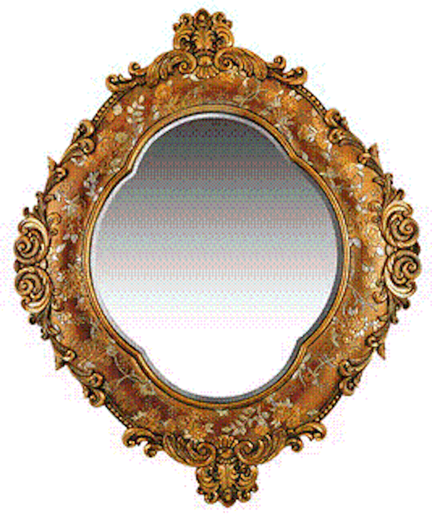 Victorian Rose Mirror Ok 4202 Mr