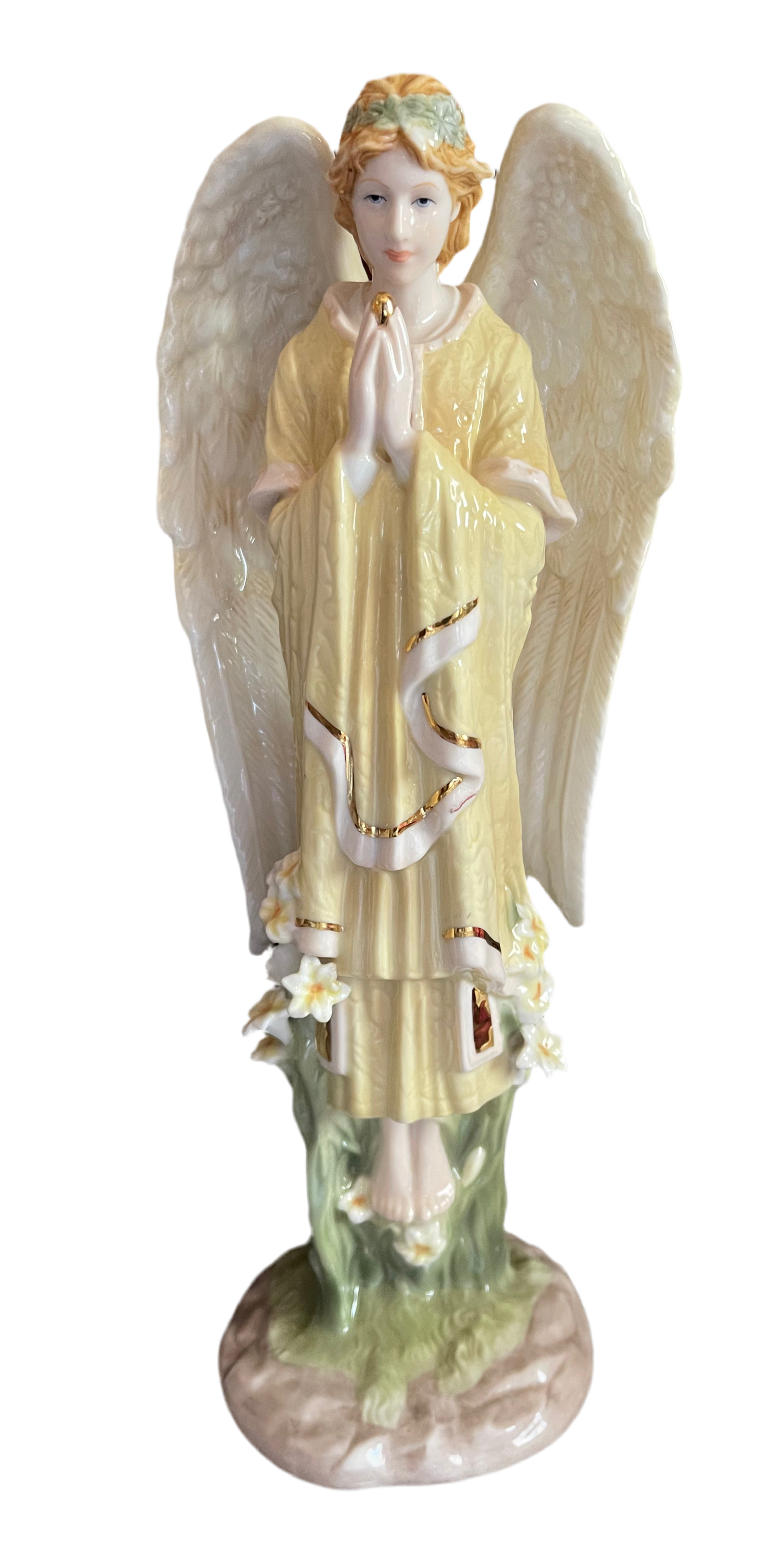 Angel porcelain sculpture
