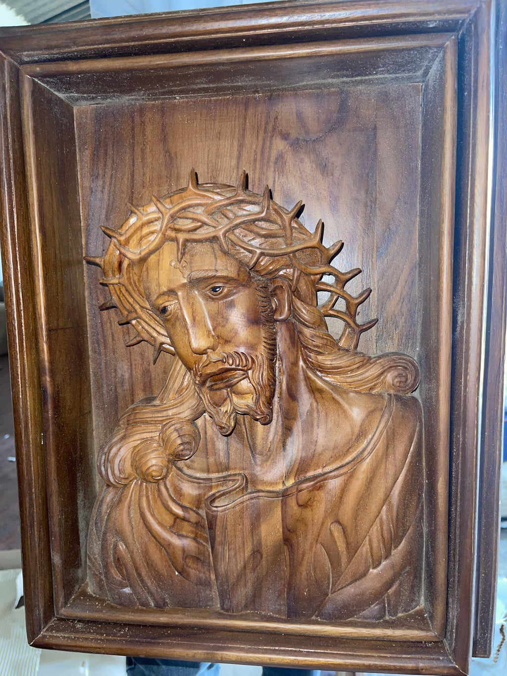 Jesus Christ hand card from Indonesia