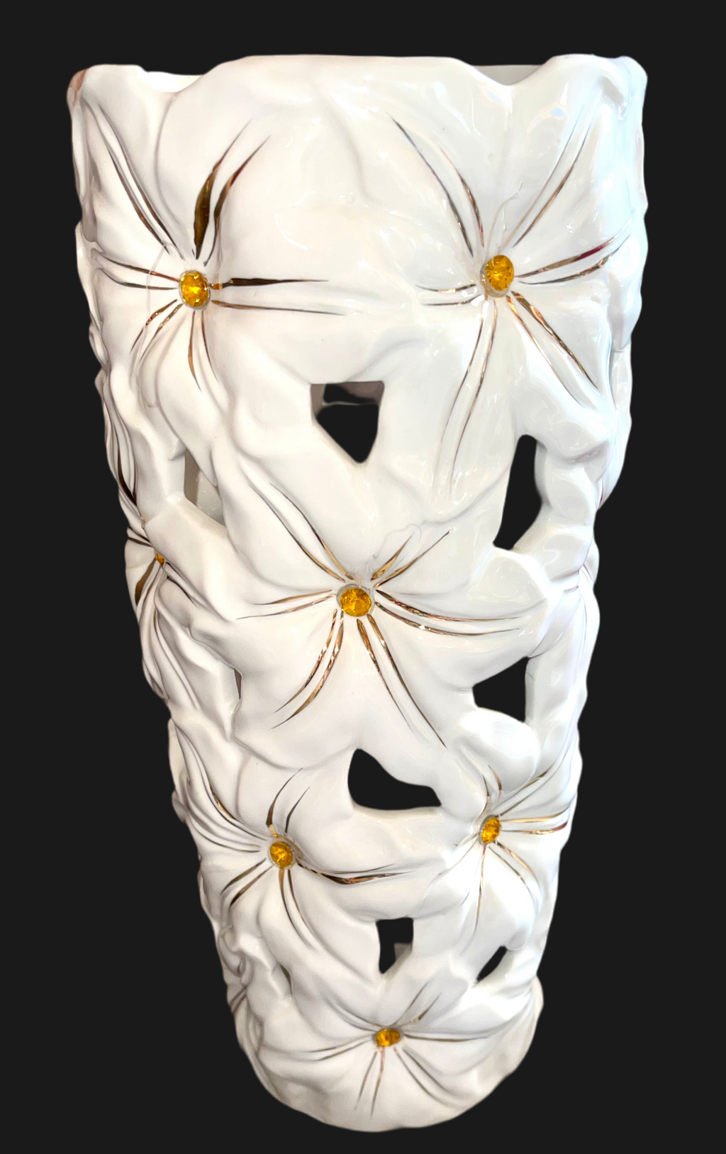 Sunflower porcelain VASE