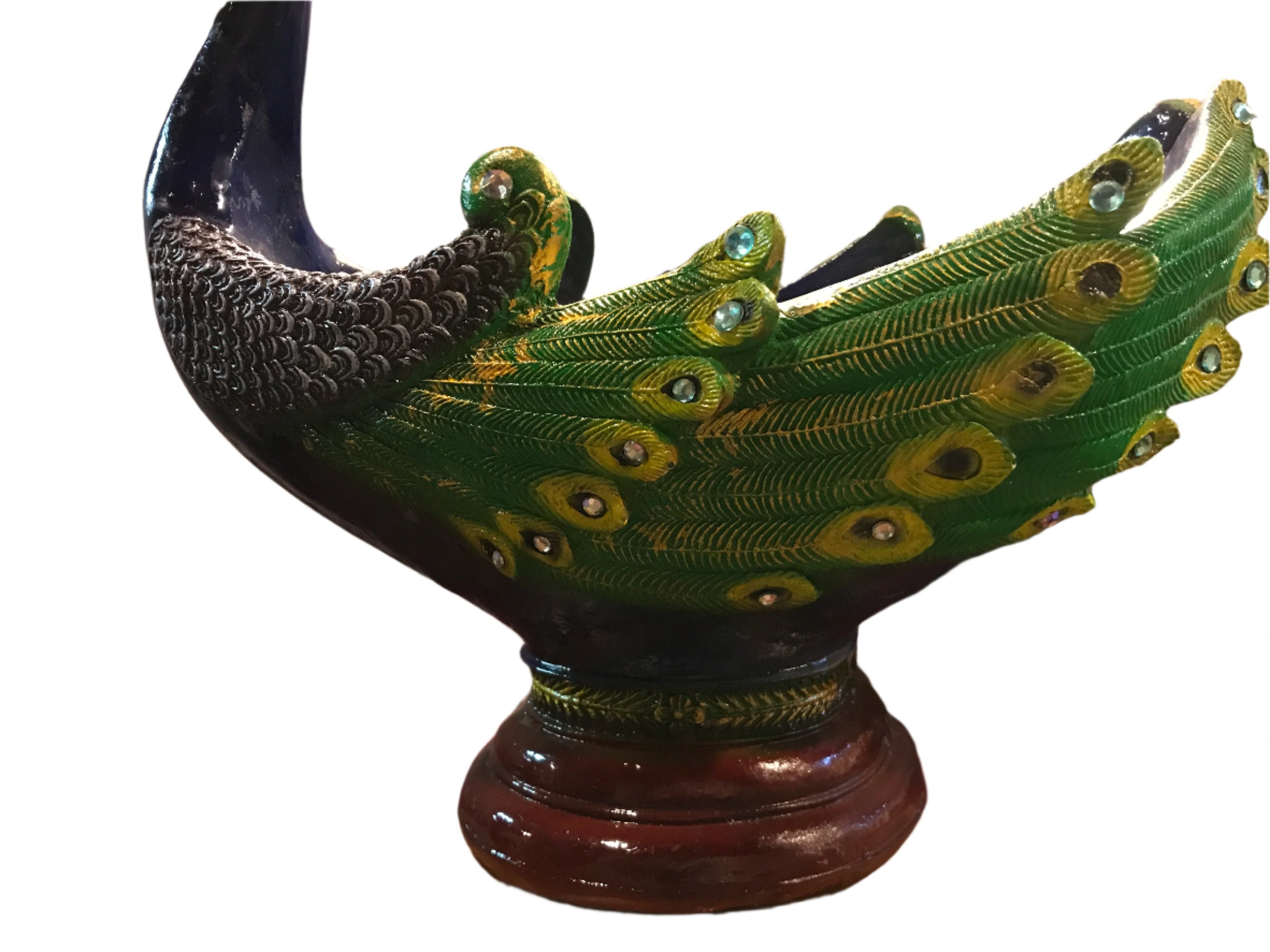 PEACOCK FRUITE BOWL