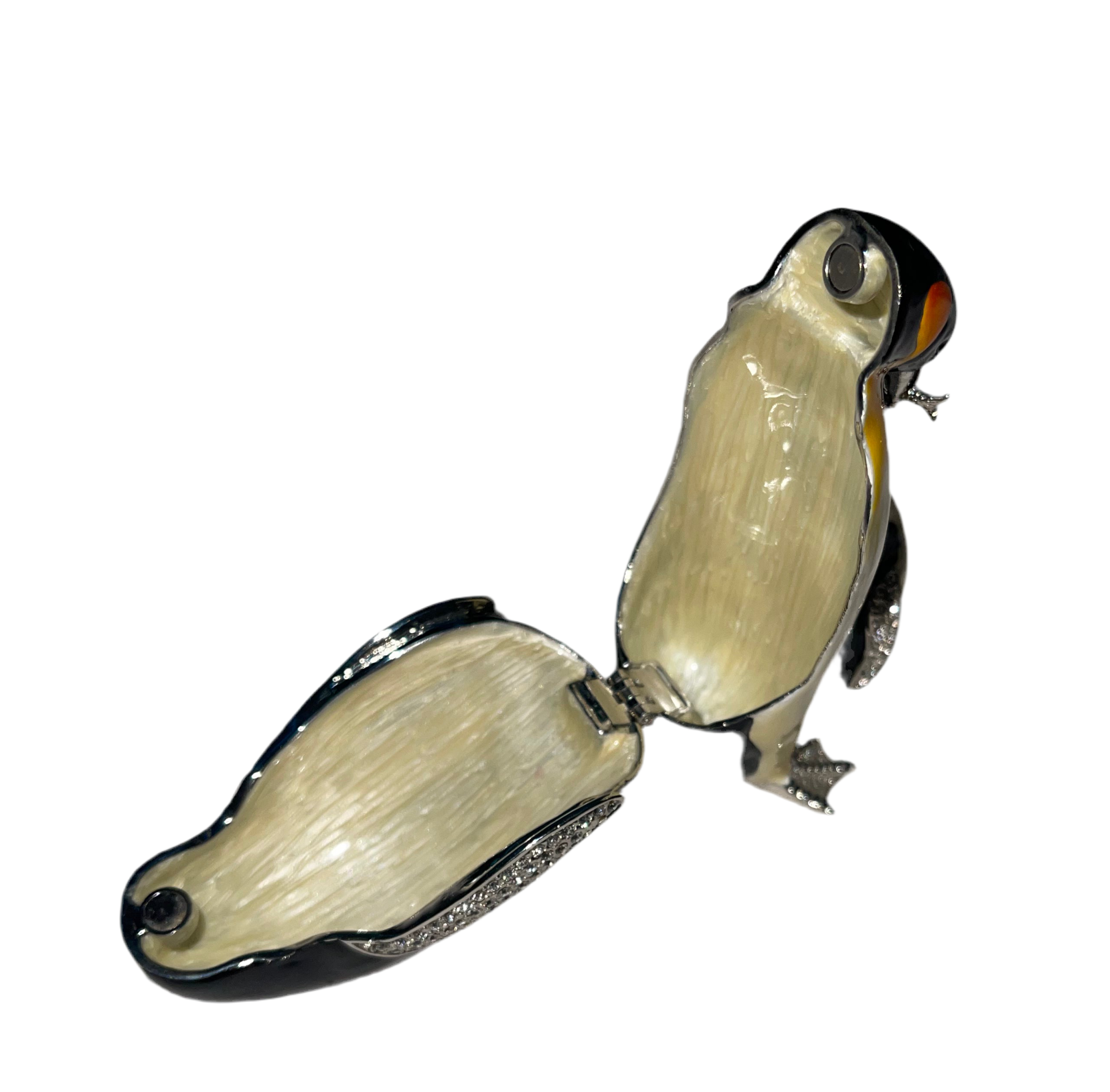 Penguin Trinket Box