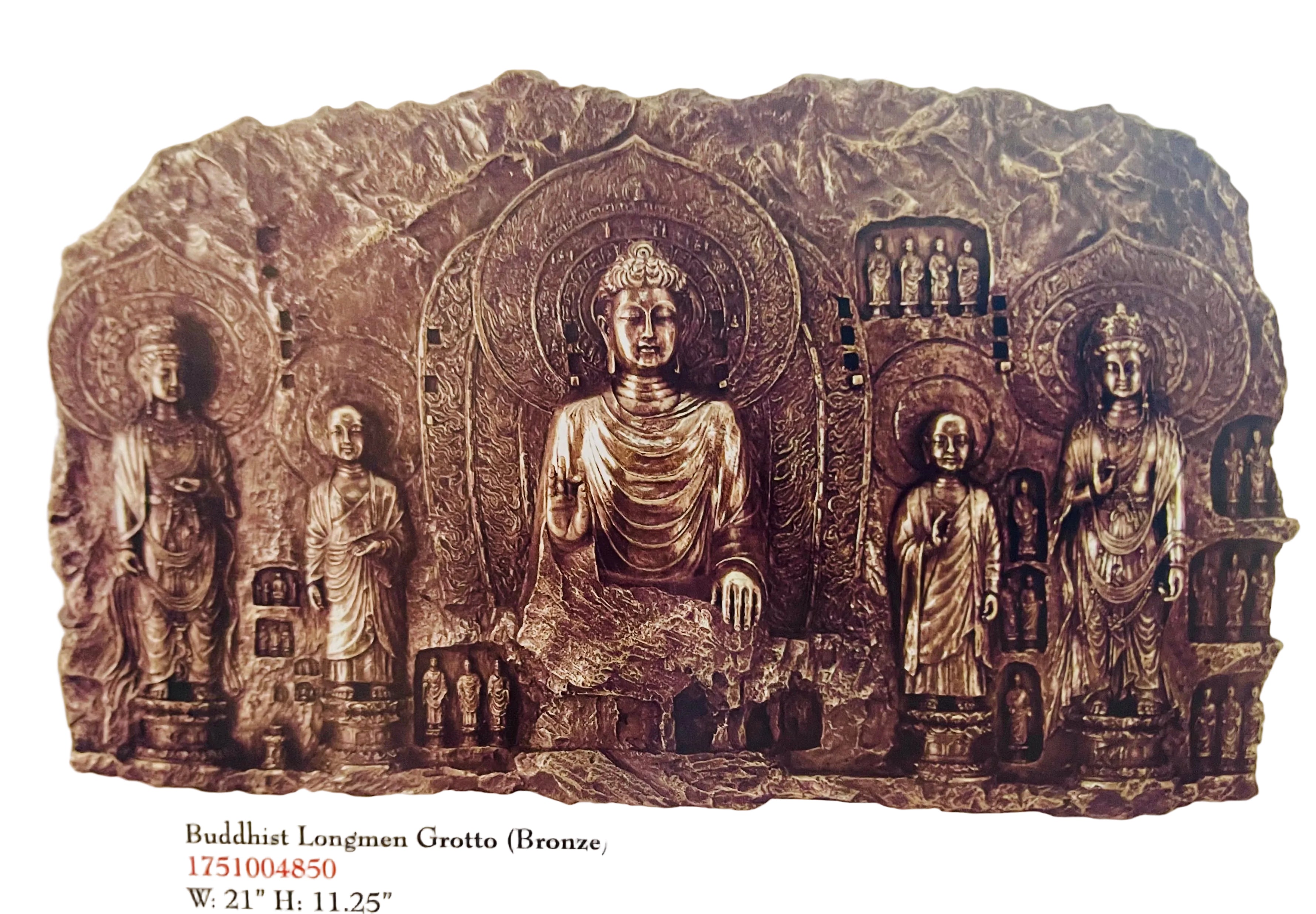 Buddhist Longmen Grotto (Bronze)