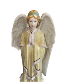 Angel from the heavens in porcelain