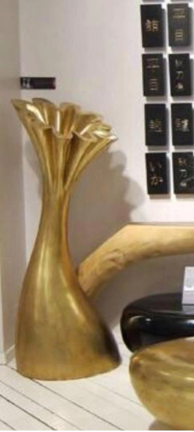 Anemone Jambo Vase Gold