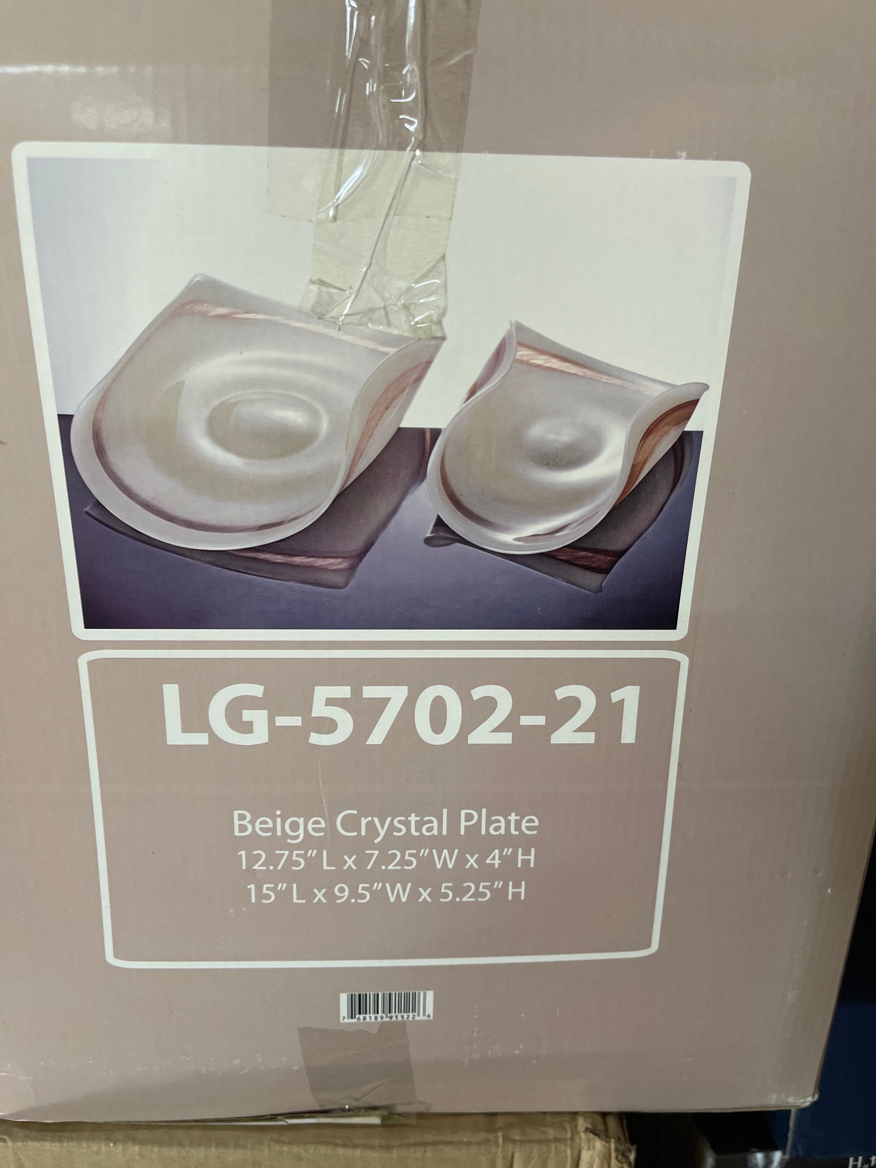 Glass Decorative Fruit Bowl Set