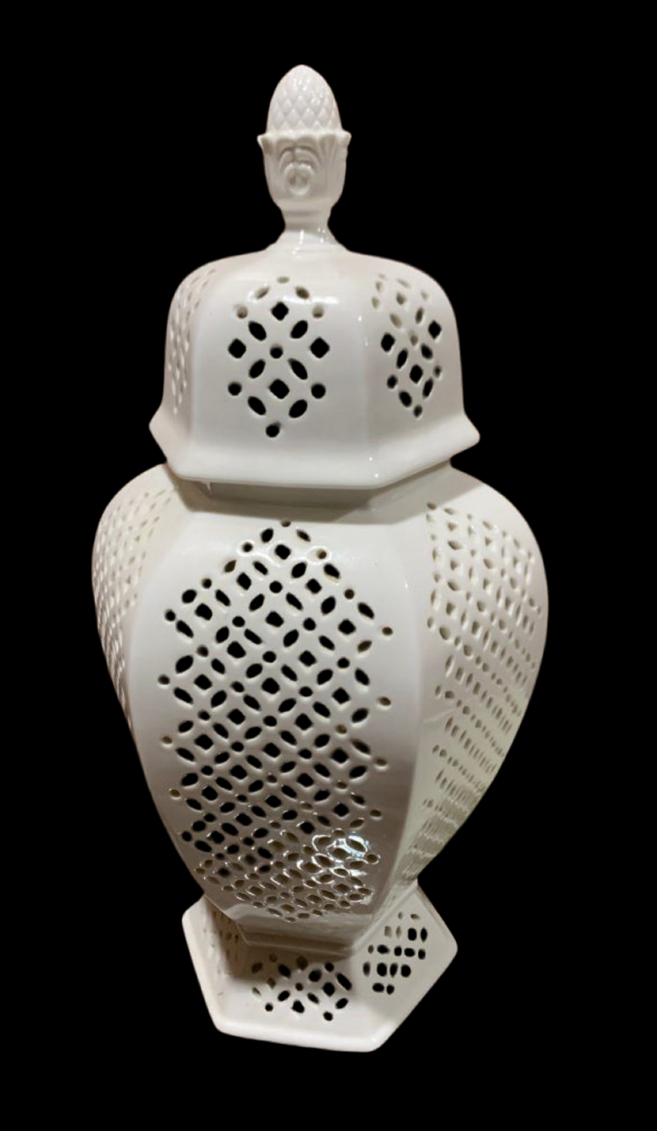 Old palace style candle light holder