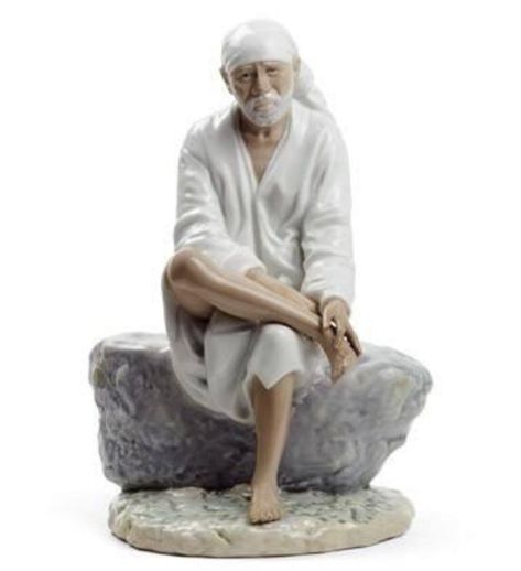 Lladro Sai Baba Figurine