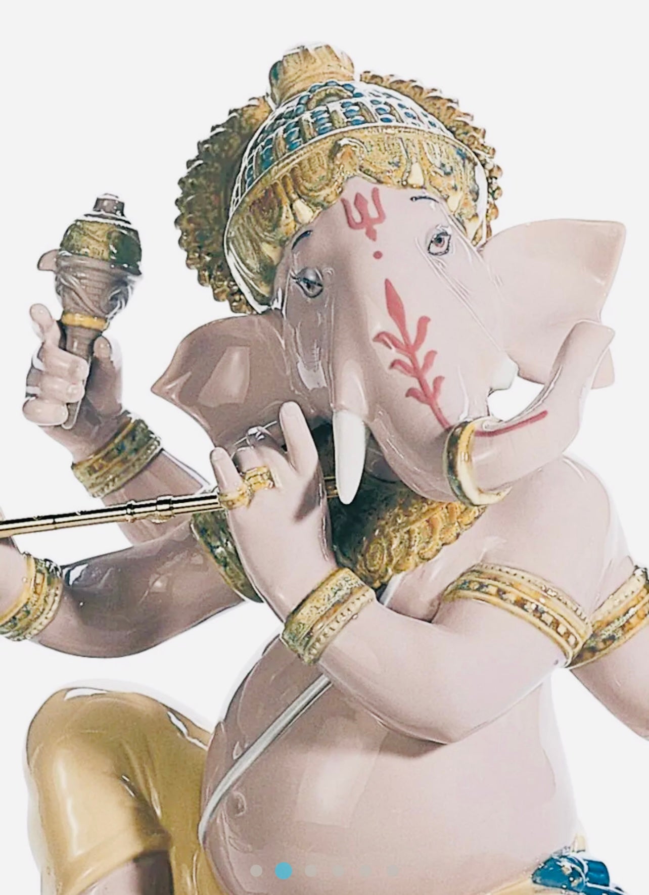 Bansuri Ganesha Figurine