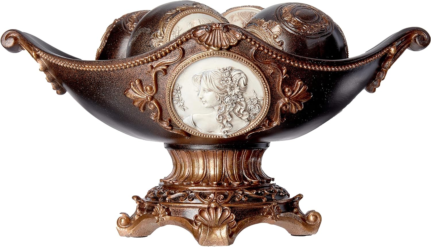 Grecian Decorative Fruit Bowl, 8.0" OK Lighting