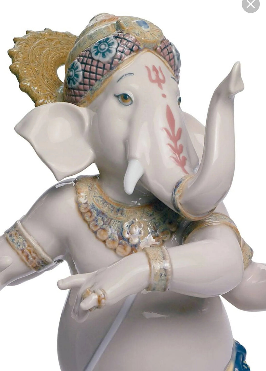 Lladro dancing Ganesha