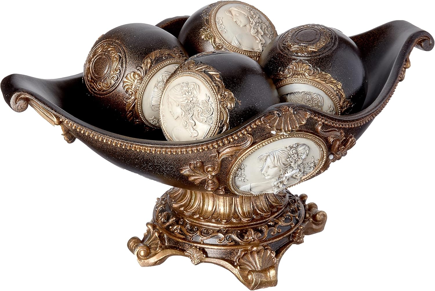 Grecian Decorative Fruit Bowl, 8.0" OK Lighting