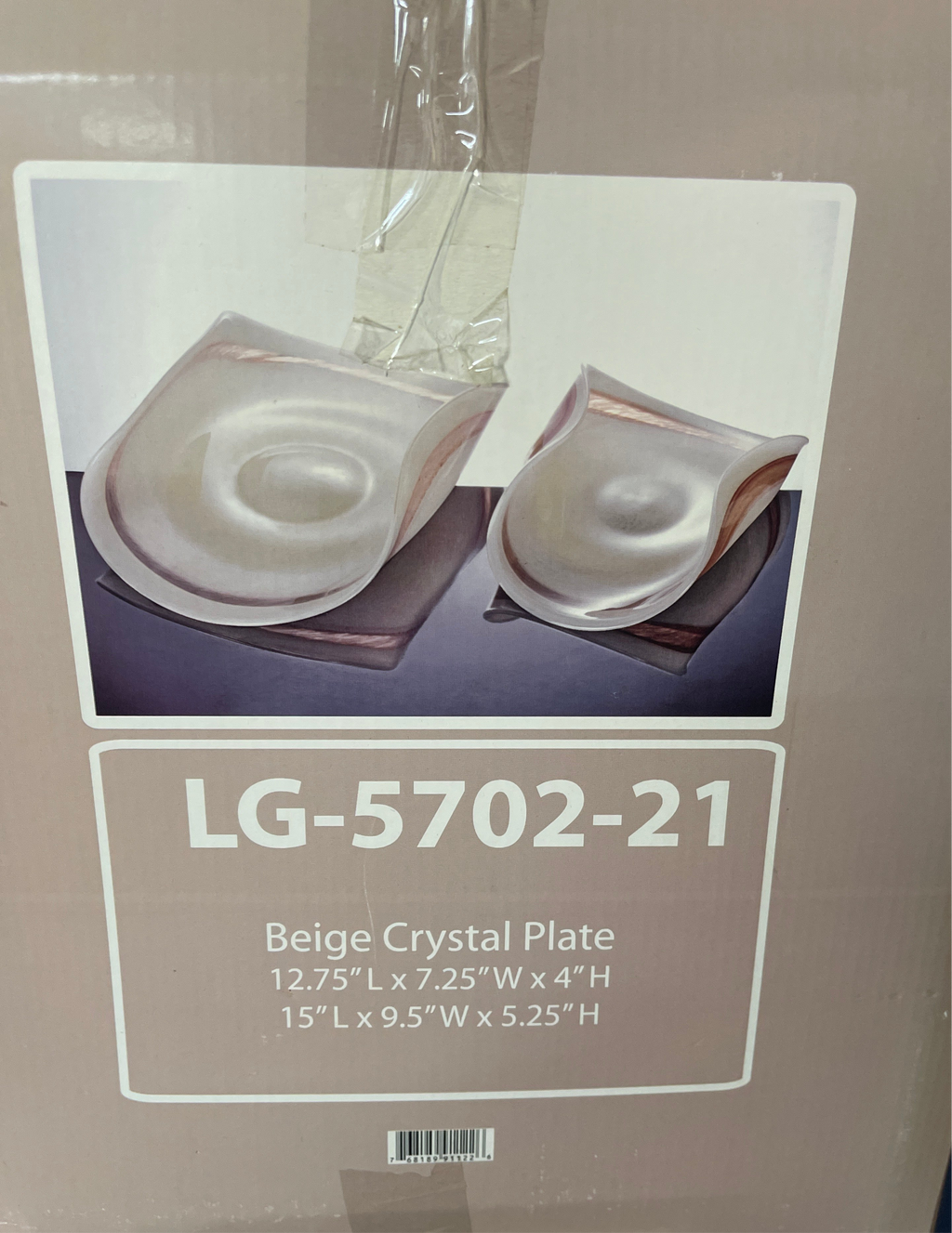 Glass Decorative Fruit Bowl Set