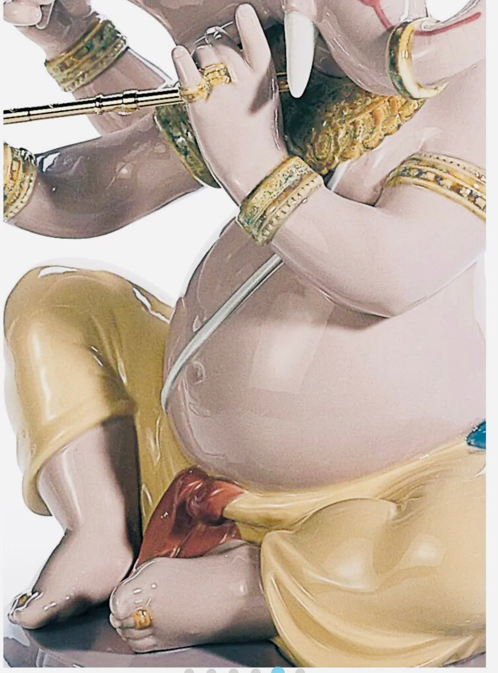 Bansuri Ganesha Figurine