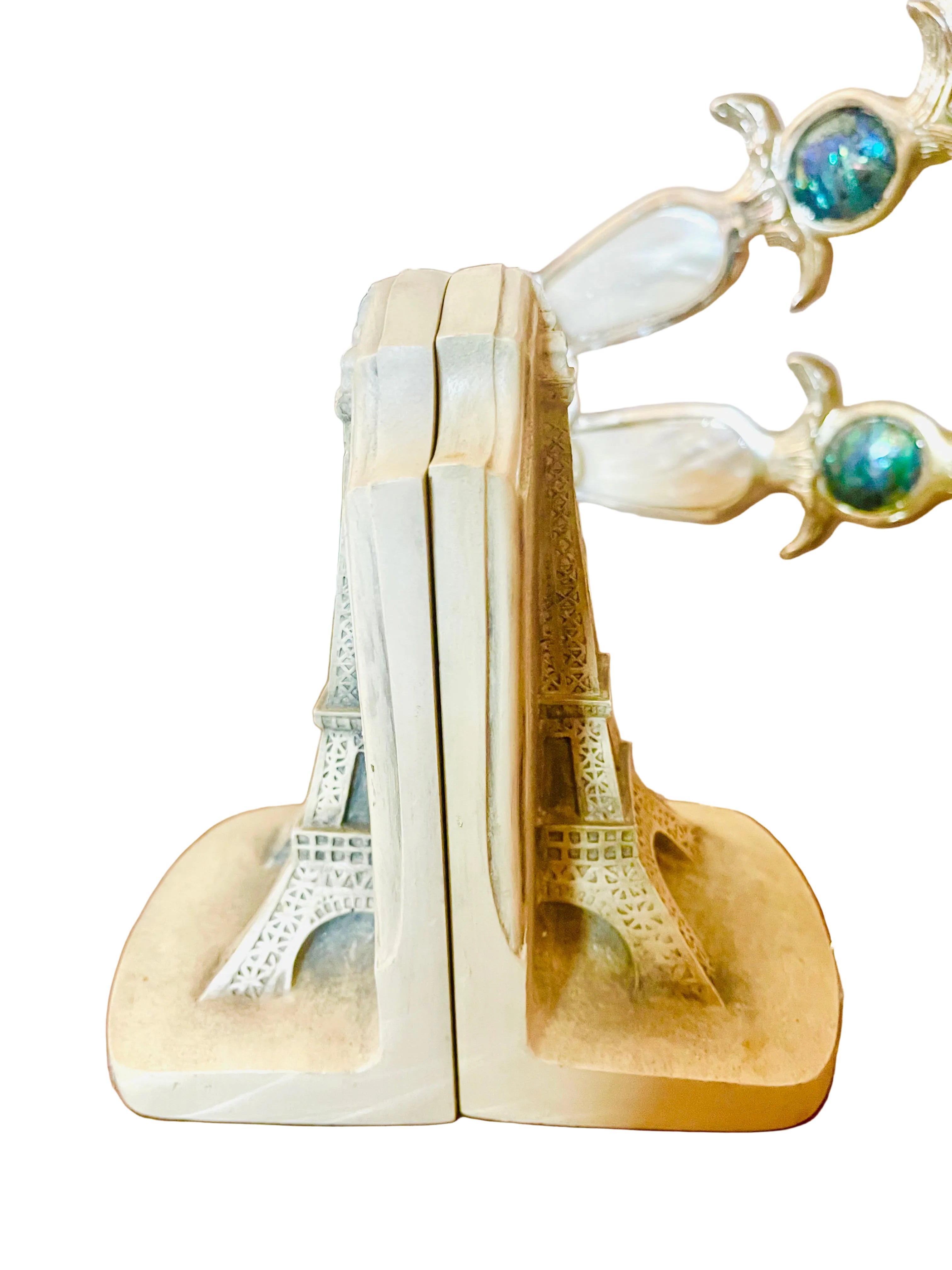 Sandstone Eiffel Tower book holder
