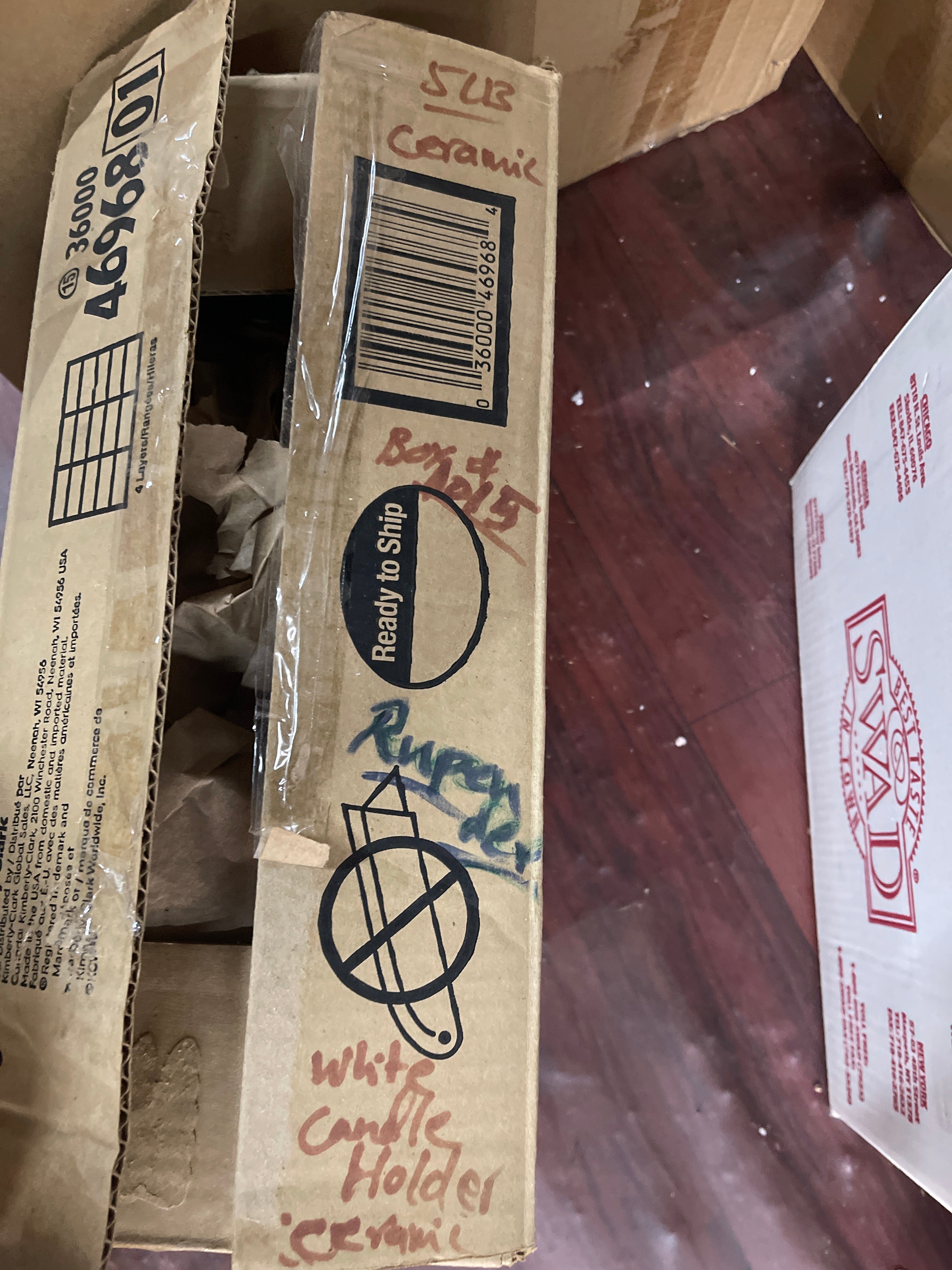 Ceramic 15th century KING palaces style candle light holder