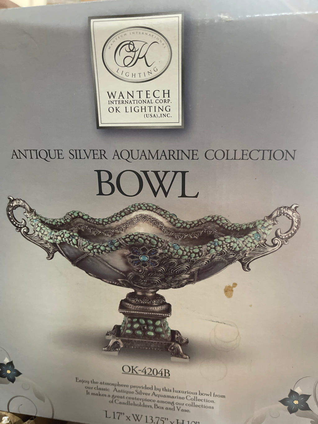 Antique silver Quamarine collection