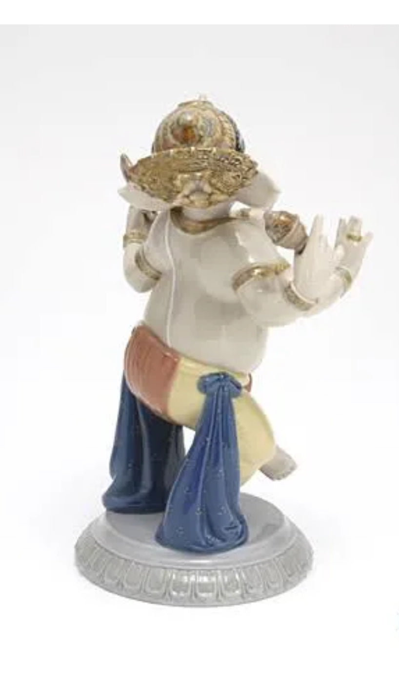 Lladro dancing Ganesha