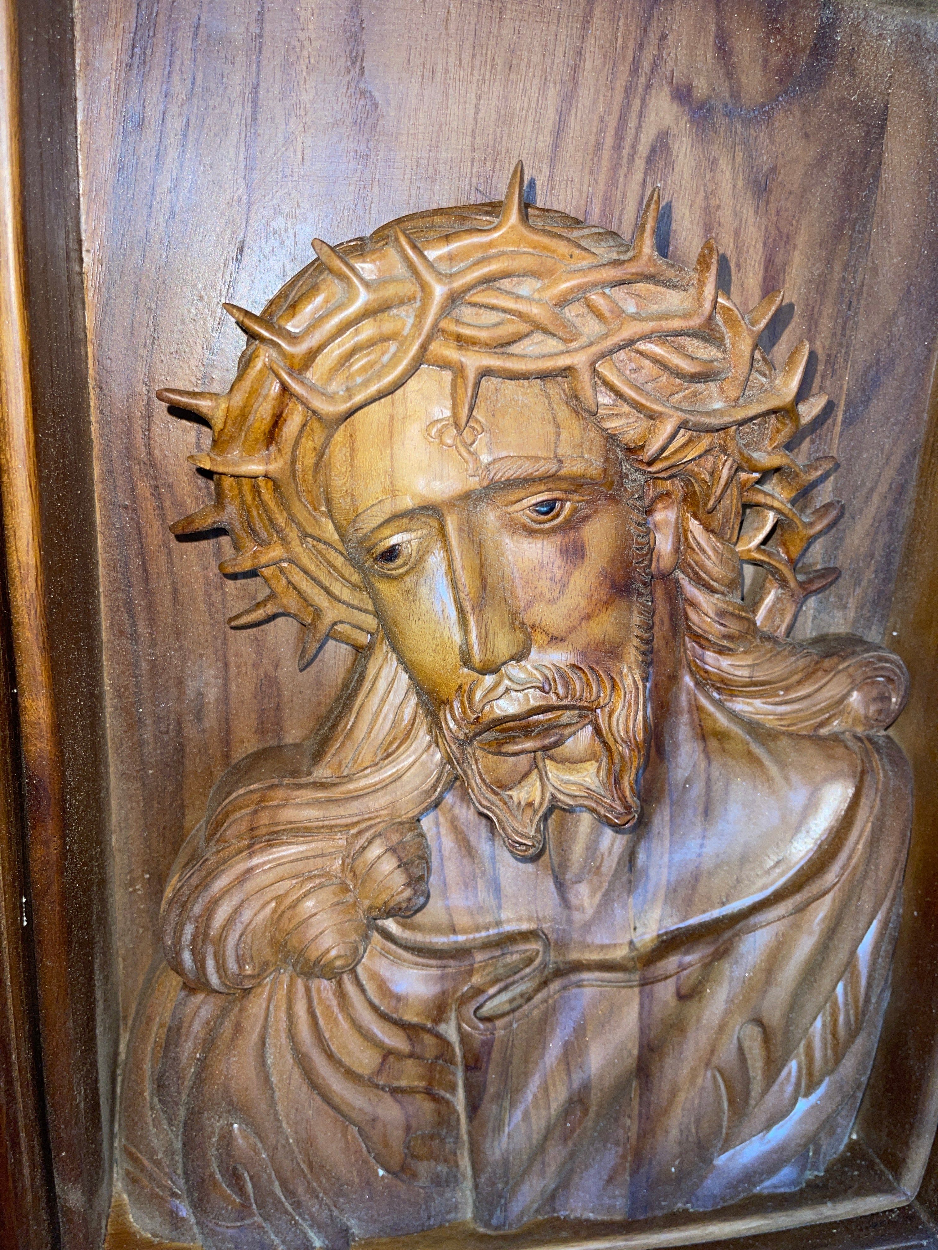 Jesus Christ hand card from Indonesia