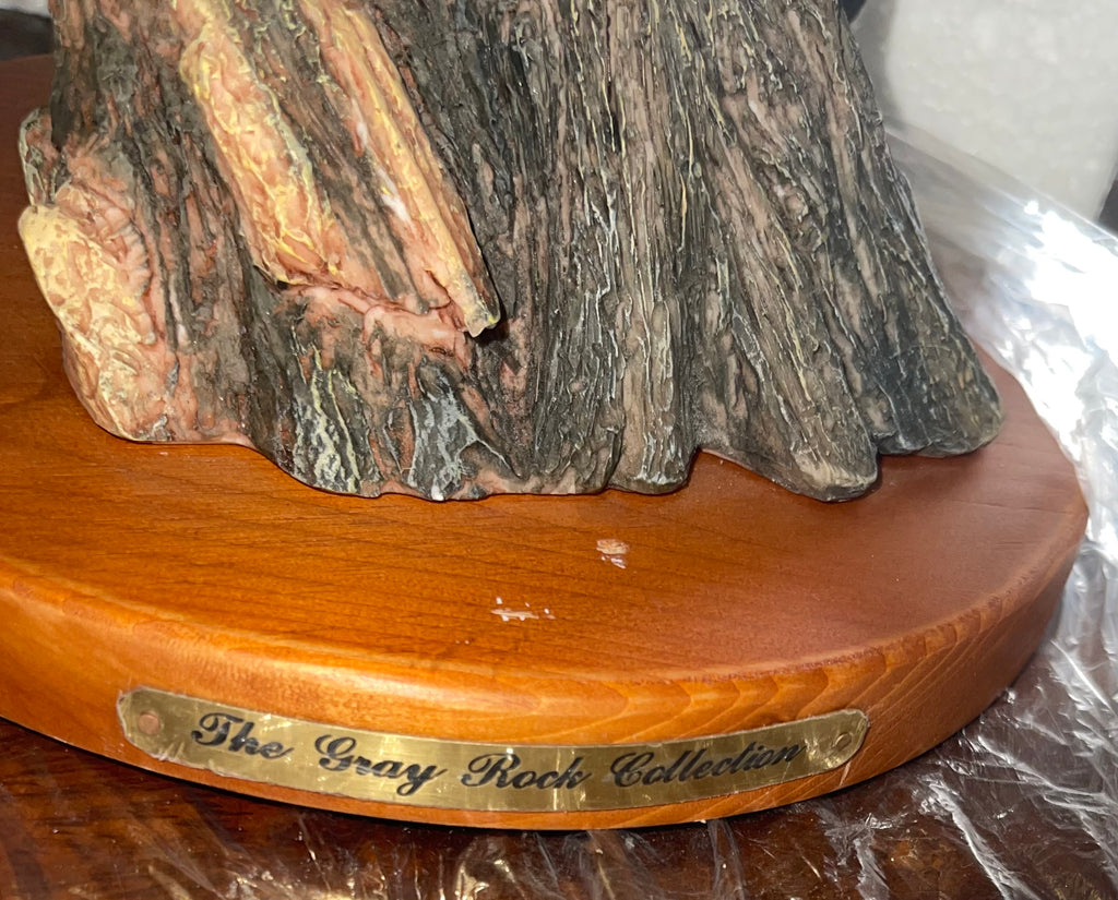 Eagle sitting on a branch