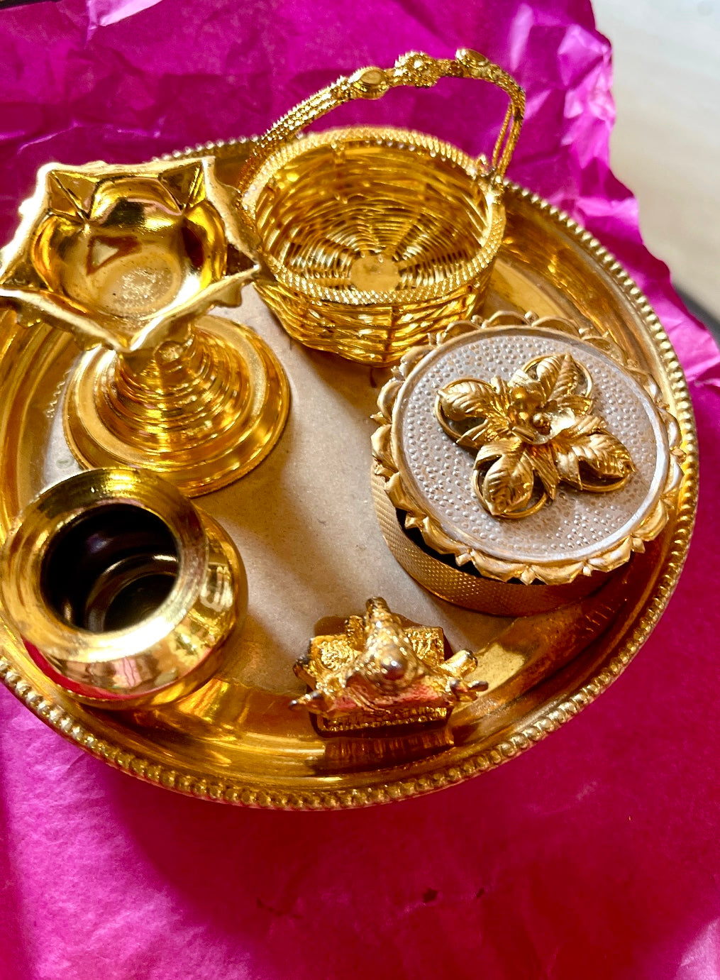 Diwali Pooja Arti gift set