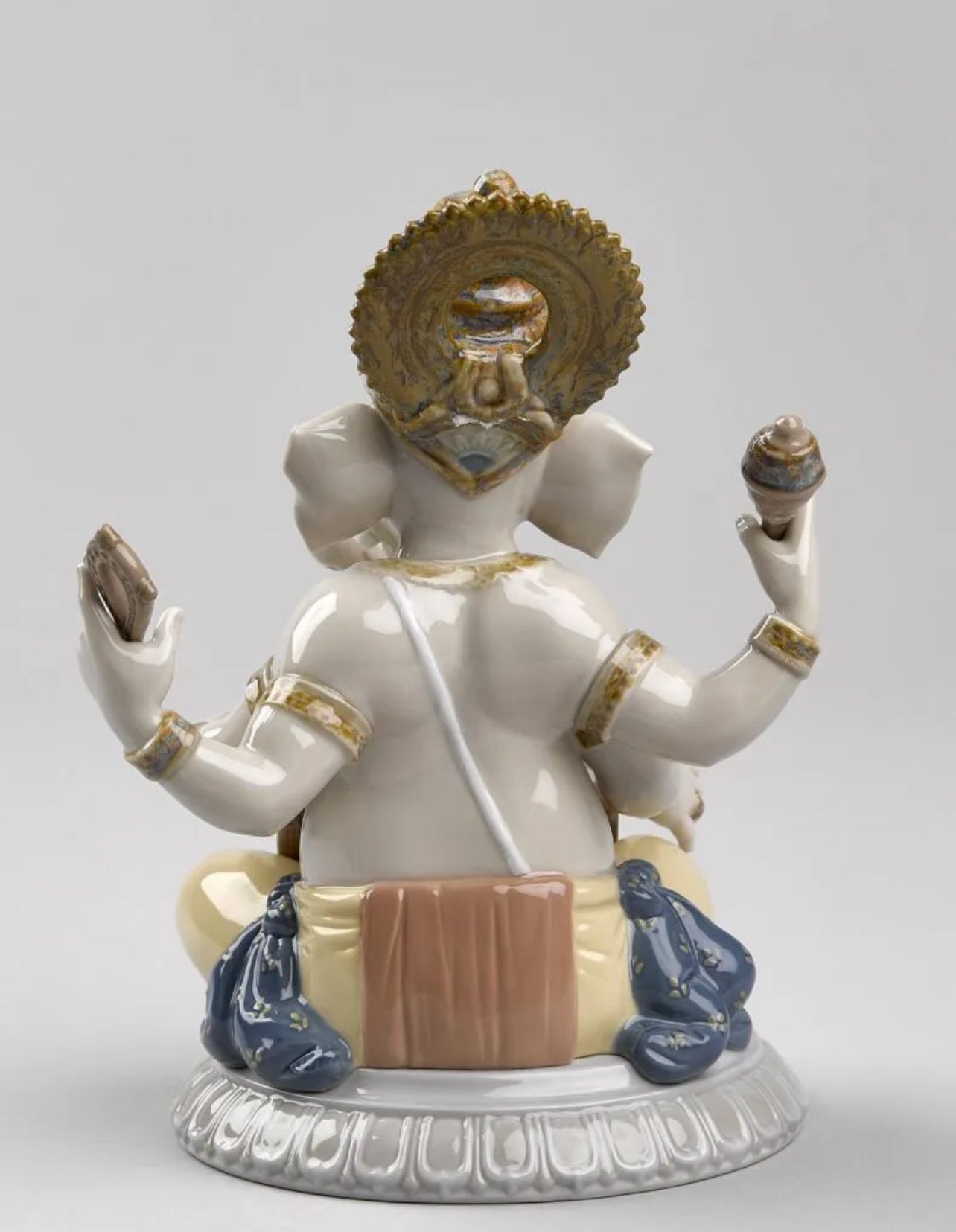 Mridangam Ganesha Figurine