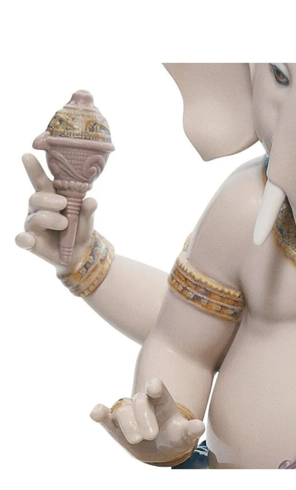 Veena Ganesha Figurine