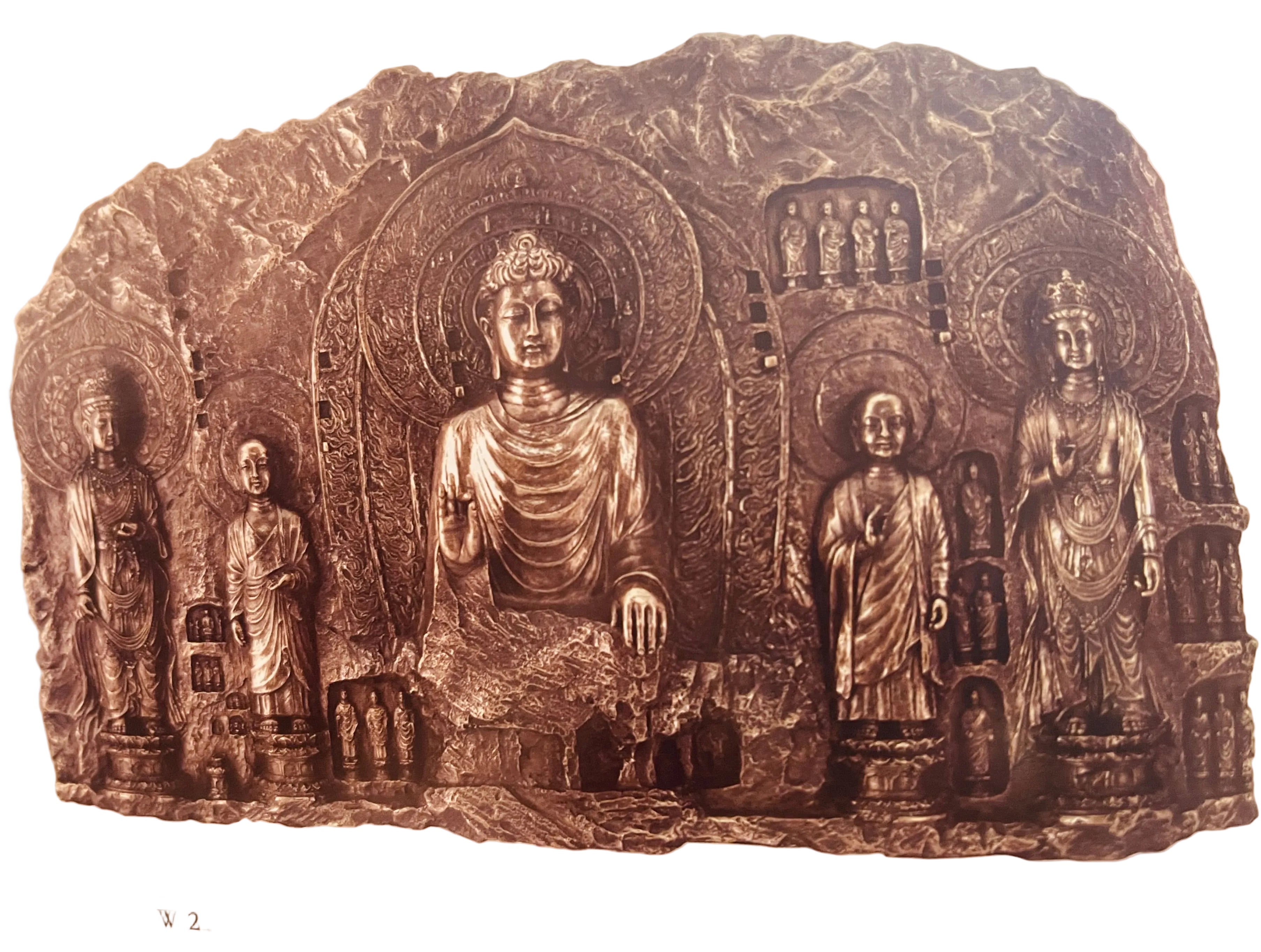 Buddhist Longmen Grotto (Bronze)