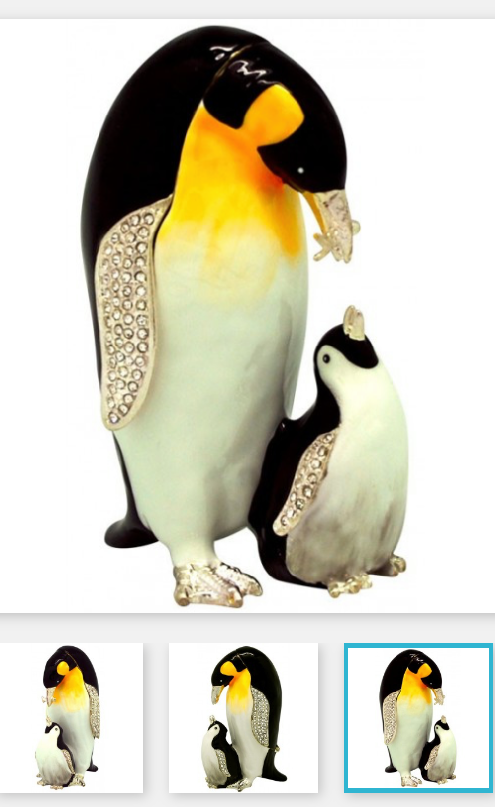 Penguin Trinket Box
