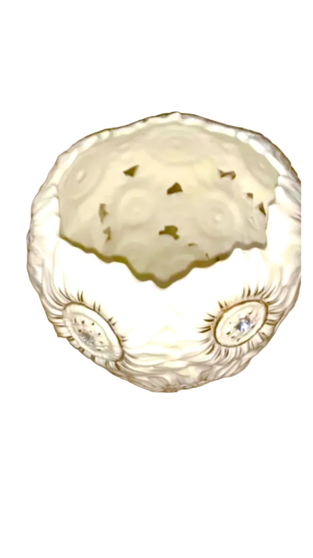 Elegance 3D sunflowers IN GOLD Printed Decorative Vase