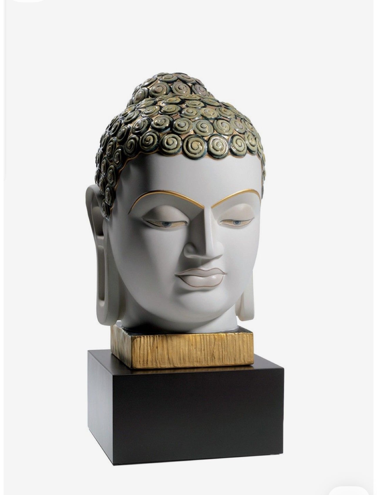 Lladro Porcelain Figurine Buddha lI