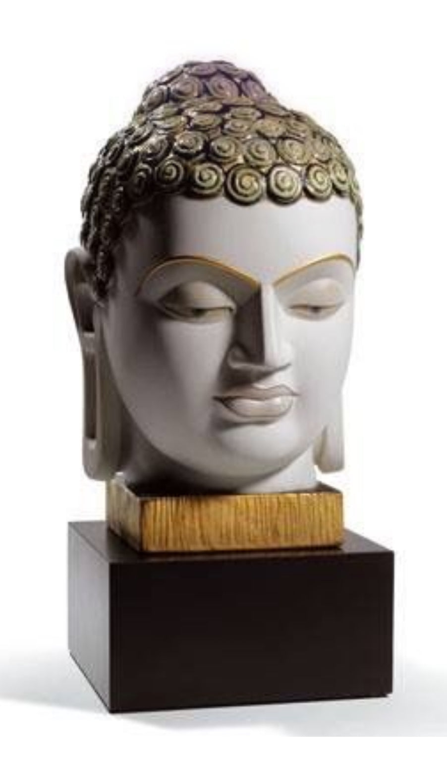 Lladro Porcelain Figurine Buddha lI