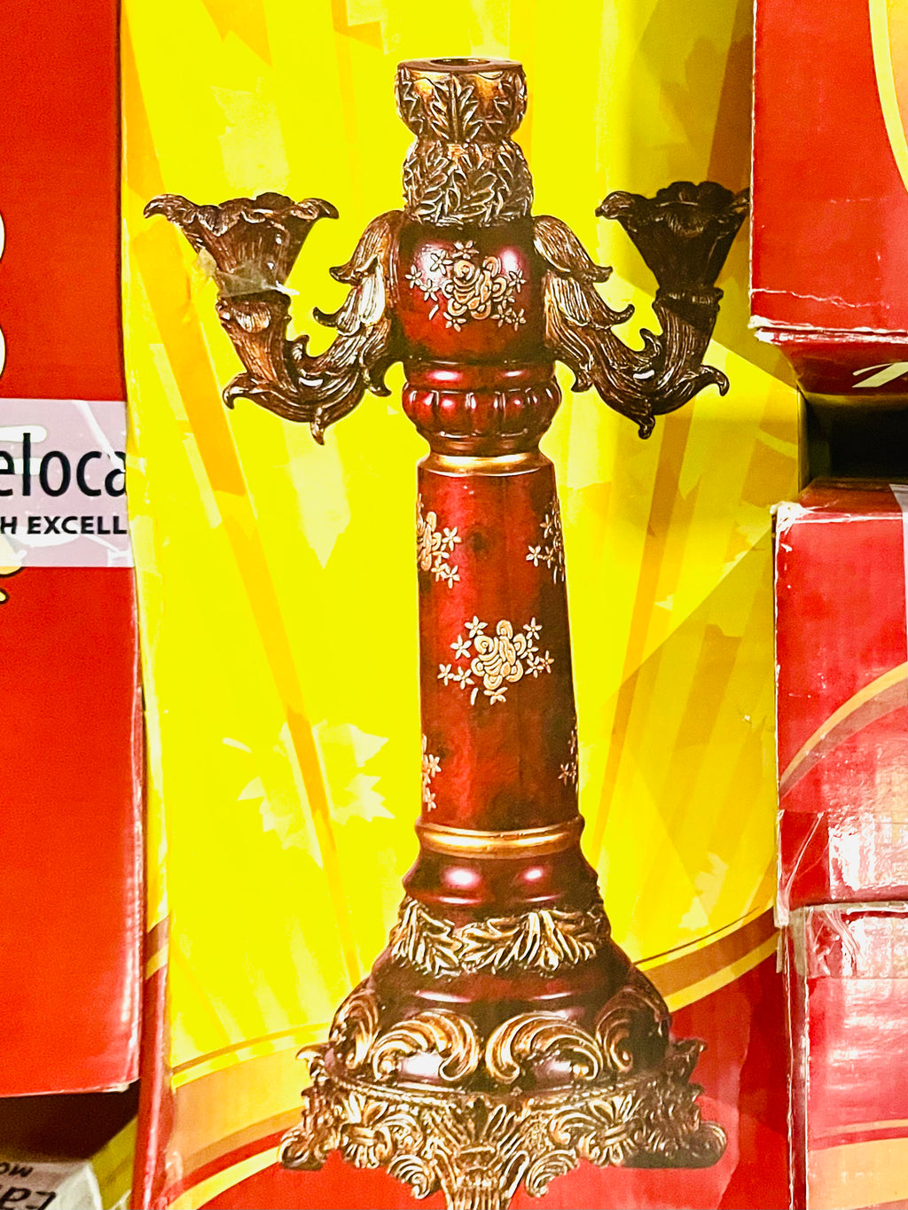 3 TEARS CANDLE HOLDER 18”