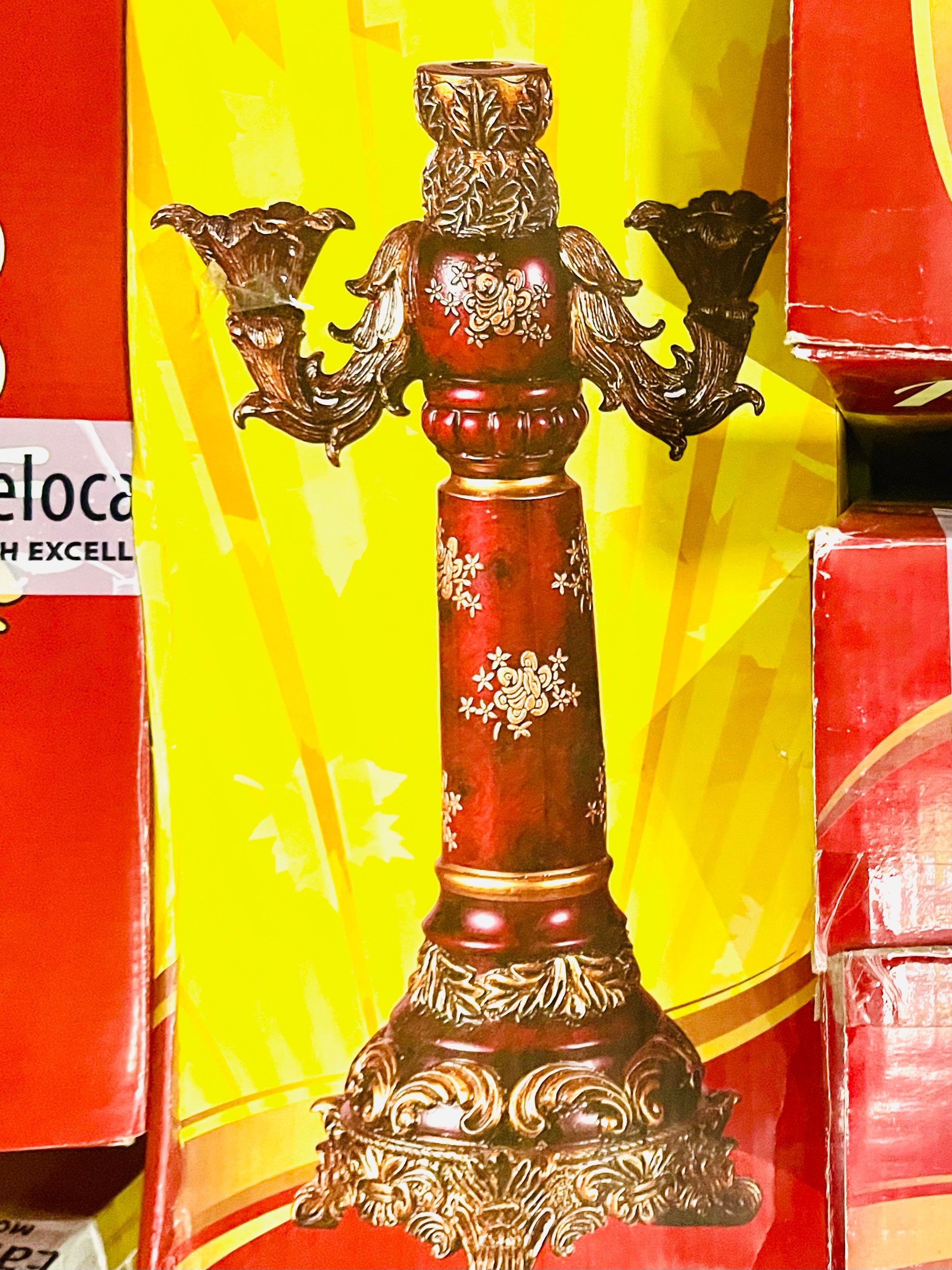 3 TEARS CANDLE HOLDER 18”