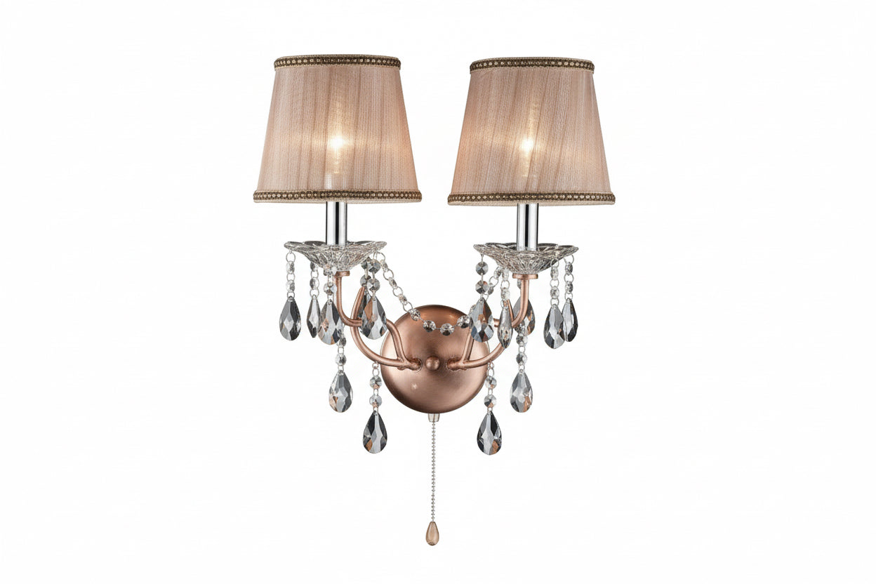 Wall scone Crystal like tear drop