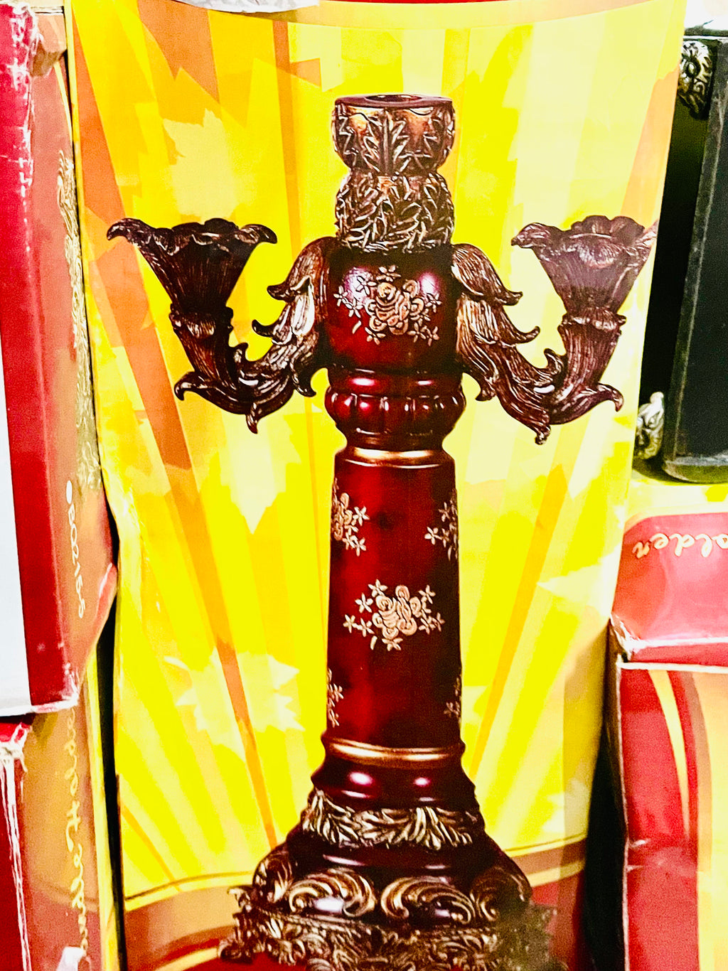 3 TEARS CANDLE HOLDER 18”