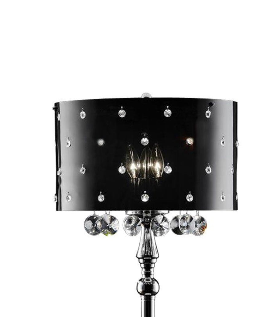 Star crystal floor lamp