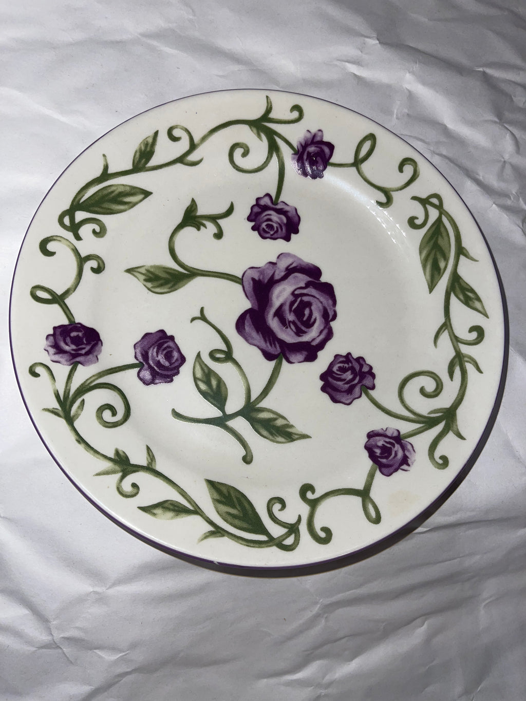 Totally today, decorative plate