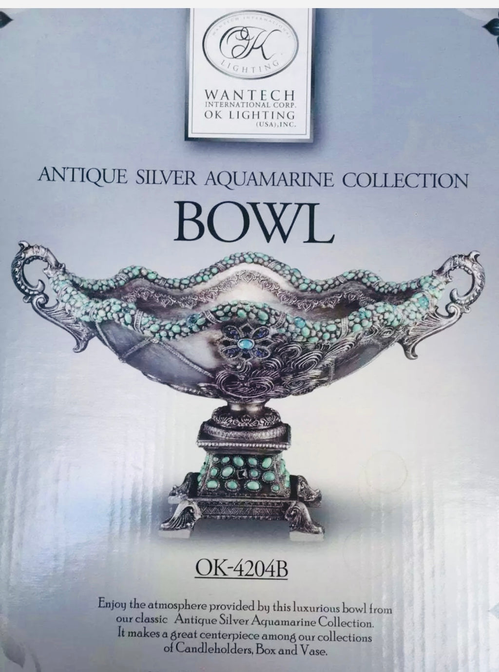 Antique silver Quamarine collection