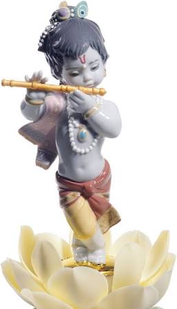 LLADRO 01008659 BAL GOPAL PORCELAIN LLADRO